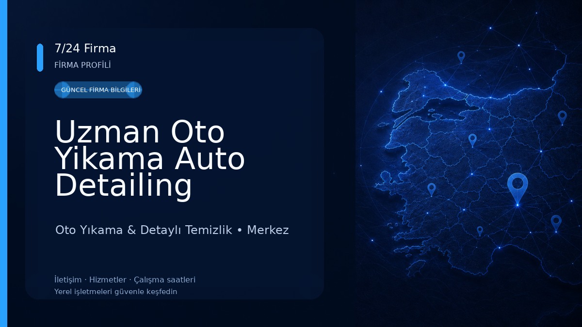 Uzman Oto Yikama Auto Detailing Oto Yıkama & Detaylı Temizlik