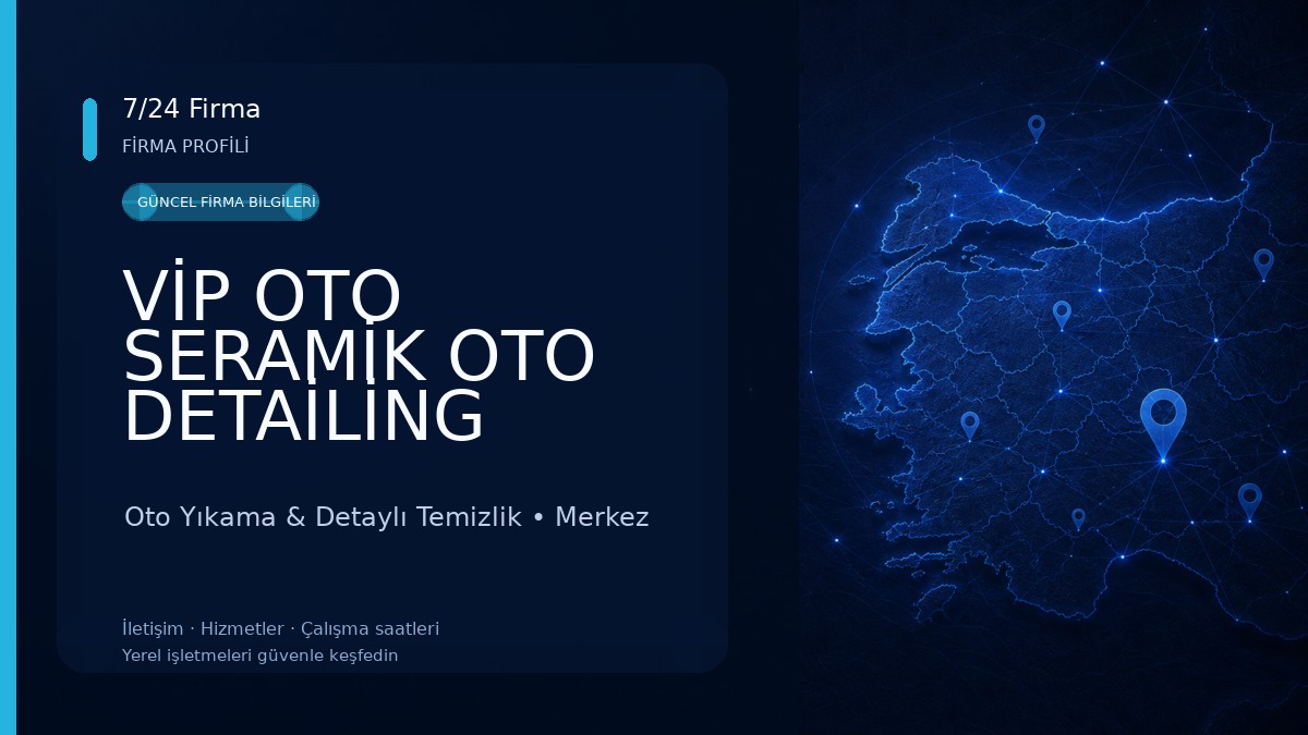 VİP OTO SERAMİK OTO DETAİLİNG Oto Yıkama & Detaylı Temizlik