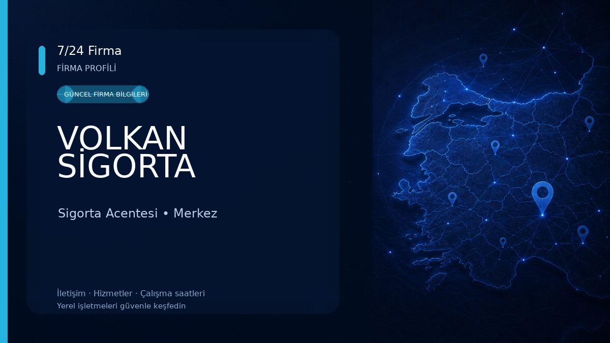 VOLKAN SİGORTA Sigorta Acentesi