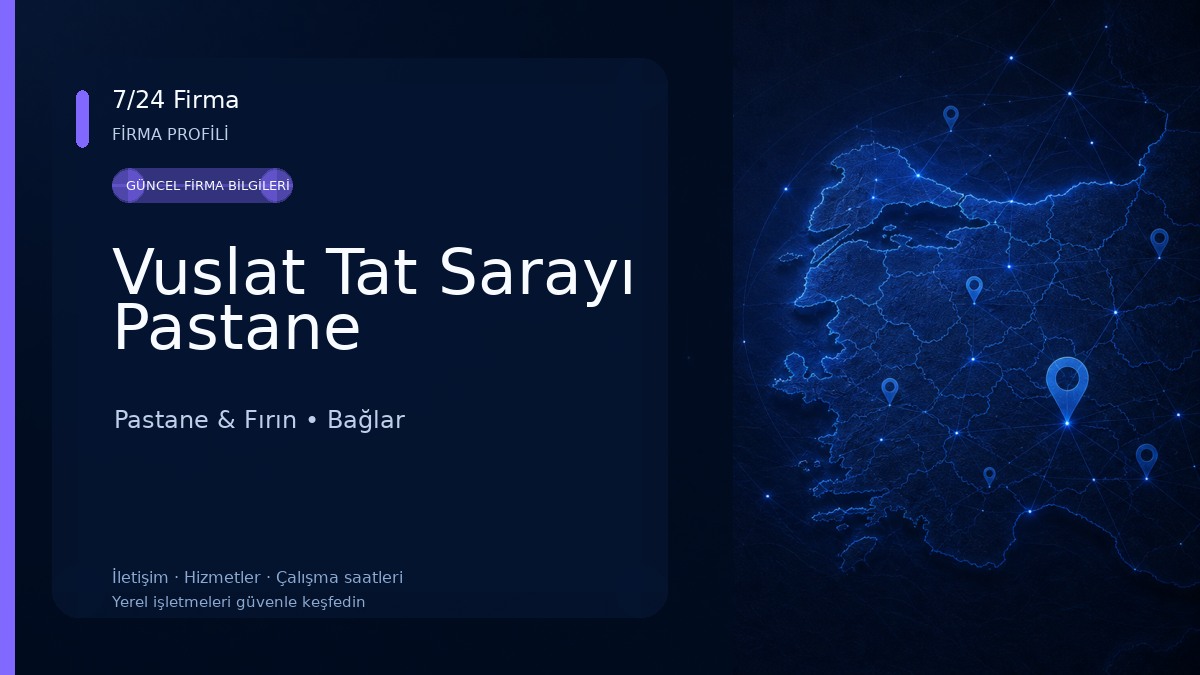 Vuslat Tat Sarayı Pastane 