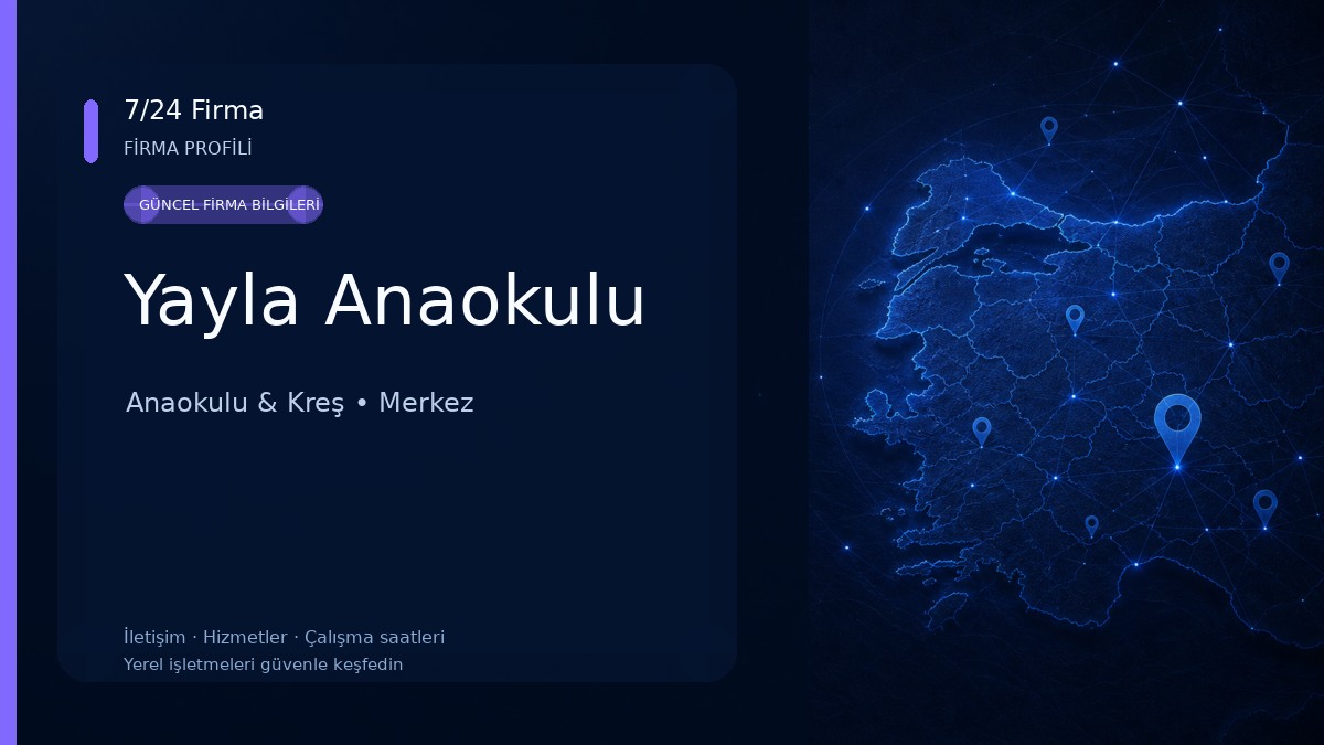 Yayla Anaokulu 