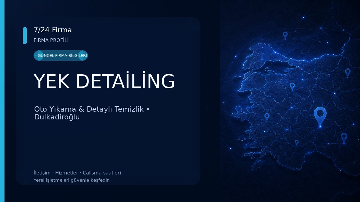 YEK DETAİLİNG Oto Yıkama & Detaylı Temizlik