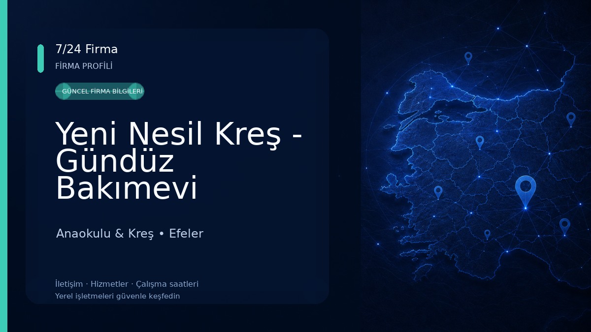 Yeni Nesil Kreş - Gündüz Bakımevi Anaokulu & Kreş
