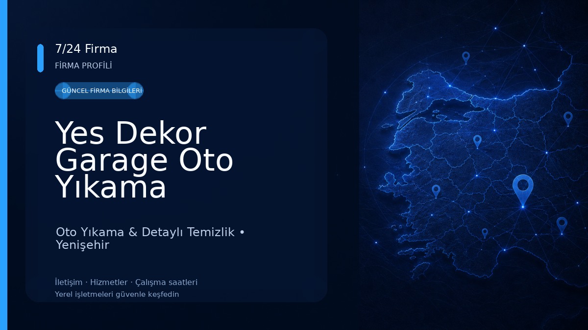 Yes Dekor Garage Oto Yıkama Detailing 