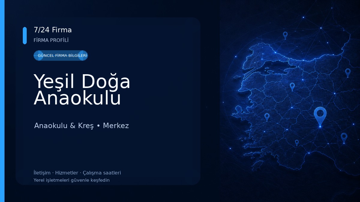 Yeşil Doğa Anaokulu Anaokulu & Kreş