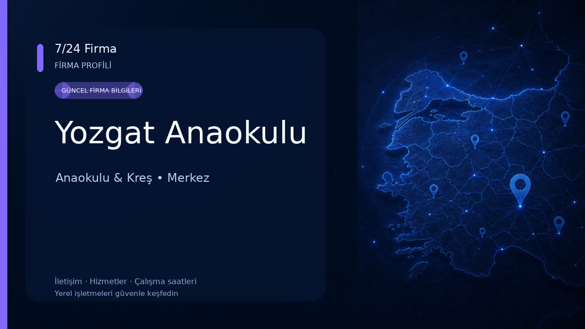 Yozgat Anaokulu 