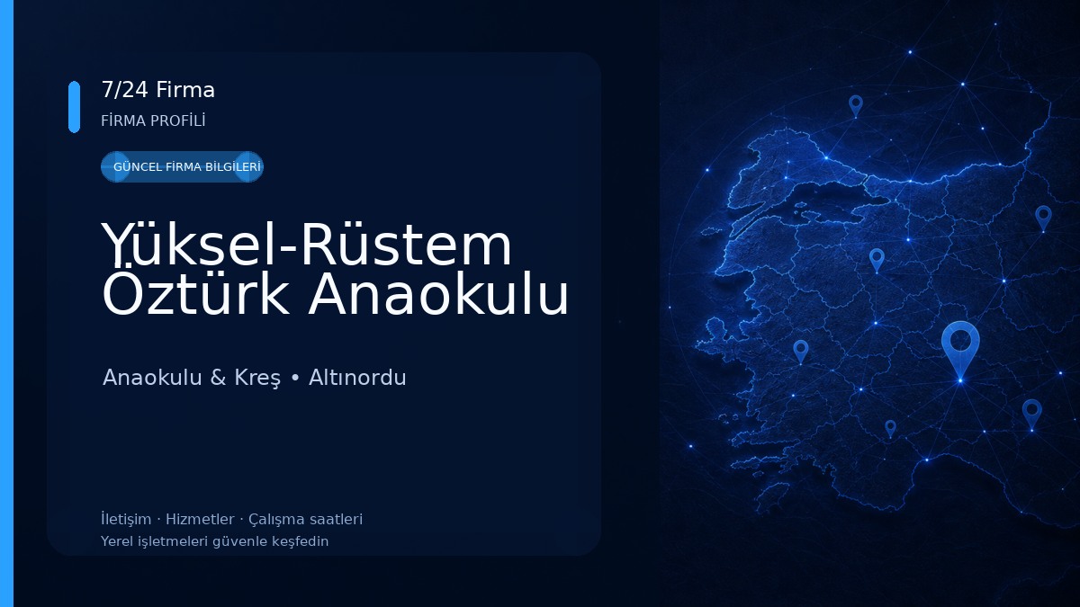 Yüksel-Rüstem Öztürk Anaokulu 