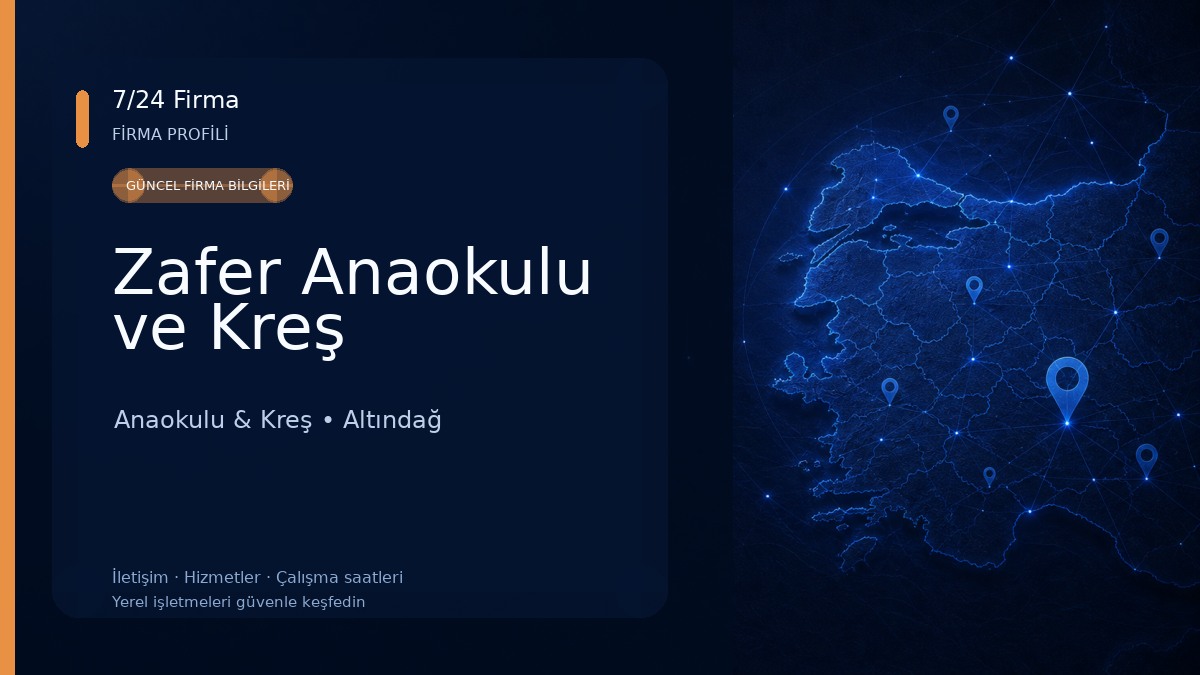 Zafer Anaokulu ve Kreş 